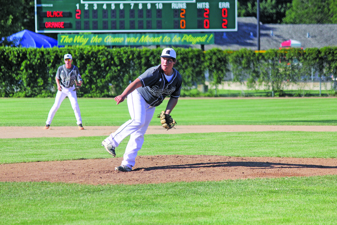 VFW BASEBALL Marshall Black takes care of Marshall Orange News, Sports, Jobs Marshall